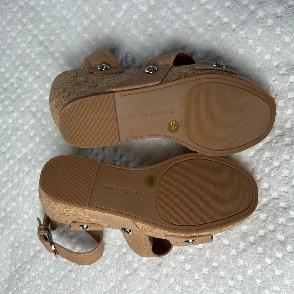 Lucky Brand Women's Valintina Wedge Sandal